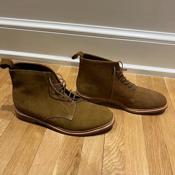Grenson Suede Boots - Picture 2 of 5